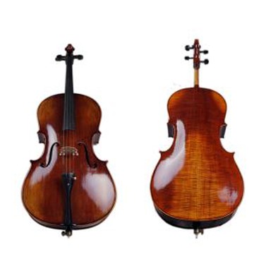 Professional rangli elektr violonçel