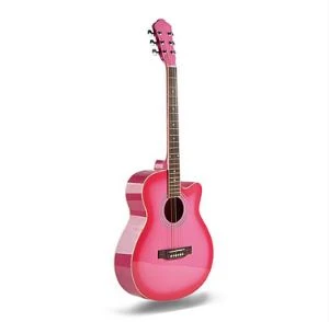 Rangli akustik gitara