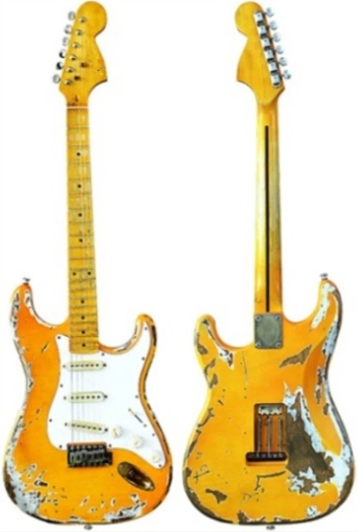 Bolalar va yangi boshlanuvchilar uchun moslashtirilgan elektr gitara