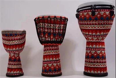 Bolalar va kattalar uchun 8", 10", 12" engil Afrika tamburi